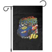 Vintage Americana Speed Legend 16 Tribute Garden Flag American Hero #16 Stock Car Memorial - Wonder Print Shop