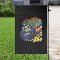 Vintage Americana Speed Legend 16 Tribute Garden Flag American Hero #16 Stock Car Memorial - Wonder Print Shop