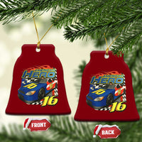 Vintage Americana Speed Legend 16 Tribute Ceramic Ornament American Hero #16 Stock Car Memorial - Wonder Print Shop