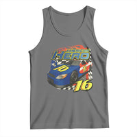 Vintage Americana Speed Legend 16 Tribute Tank Top American Hero #16 Stock Car Memorial - Wonder Print Shop