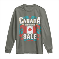 Canada Is Not For Sale Long Sleeve Shirt
