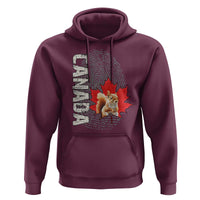 Canada Pride Hoodie Maple Leaf Squirrel Canadian Roots