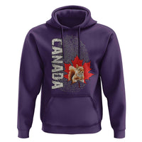 Canada Pride Hoodie Maple Leaf Squirrel Canadian Roots