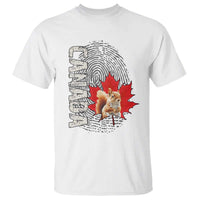 Canada Pride T Shirt Maple Leaf Squirrel Canadian Roots