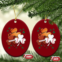 Football Basketball Baseball Shamrock Ceramic Ornament Happy St Patricks Day Sport Lover - Wonder Print Shop