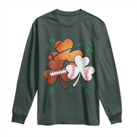 Football Basketball Baseball Shamrock Long Sleeve Shirt Happy St Patricks Day Sport Lover