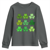 Funny St Patricks Day Skibi Rizz Youth Sweatshirt No Cap