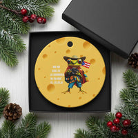 Puerto Rico Coqui' Ceramic Ornament Debí Tirar Más Fotos - Wonder Print Shop