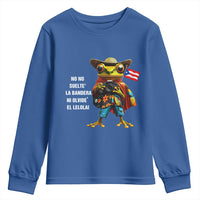 Puerto Rico Coqui' Youth Sweatshirt Debí Tirar Más Fotos