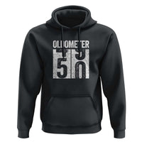 Oldometer 50 Birthday Hoodie Funny Vintage Aged to Perfection