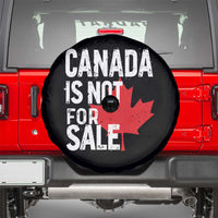 Canada Is Not For Sale Spare Tire Cover Distressed Vintage Canadian Maple Leaf