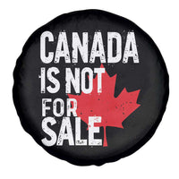 Canada Is Not For Sale Spare Tire Cover Distressed Vintage Canadian Maple Leaf