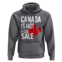 Canada Is Not For Sale Hoodie Distressed Vintage Canadian Maple Leaf