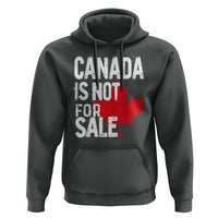 Canada Is Not For Sale Hoodie Distressed Vintage Canadian Maple Leaf