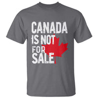 Canada Is Not For Sale T Shirt Distressed Vintage Canadian Maple Leaf