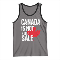 Canada Is Not For Sale Tank Top Distressed Vintage Canadian Maple Leaf
