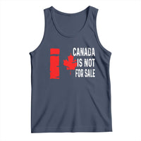 Canada Is Not For Sale Tank Top Maple Leaf Candadian Flag Distressed