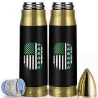 American Shamrock Flag Bullet Tumbler Lucky St Patricks Day