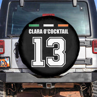 Funny Clara O'cocktail 13 Spare Tire Cover Irish Name Ireland Party St. Patricks Day Drinking Pub