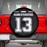 Funny Clara O'cocktail 13 Spare Tire Cover Irish Name Ireland Party St. Patricks Day Drinking Pub