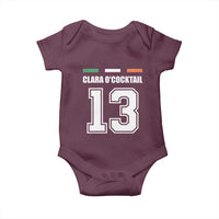 Funny Clara O'cocktail 13 Baby Onesie Irish Name Ireland Party St. Patricks Day Drinking Pub
