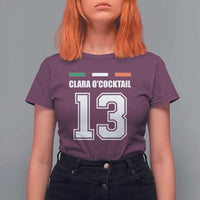 Funny Clara O'cocktail 13 T Shirt For Women Irish Name Ireland Party St. Patricks Day Drinking Pub