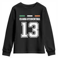 Funny Clara O'cocktail 13 Youth Sweatshirt Irish Name Ireland Party St. Patricks Day Drinking Pub