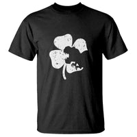 St Patricks Day Dinosaur Rex T Shirt Dino in Lucky Shamrock