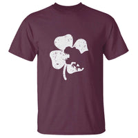 St Patricks Day Dinosaur Rex T Shirt Dino in Lucky Shamrock