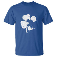 St Patricks Day Dinosaur Rex T Shirt Dino in Lucky Shamrock