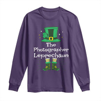 The Photographer Leprechaun Matching Group Long Sleeve Shirt Festive St Patricks Day Squad Photographers