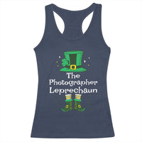 The Photographer Leprechaun Matching Group Racerback Tank Top Festive St Patricks Day Squad Photographers