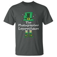 The Photographer Leprechaun Matching Group T Shirt Festive St Patricks Day Squad Photographers