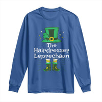 The Hairdresser Leprechaun Matching Group Long Sleeve Shirt Festive St Patricks Day Squad Hairdressers