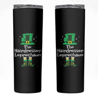 The Hairdresser Leprechaun Matching Group Skinny Tumbler Festive St Patricks Day Squad Hairdressers
