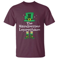 The Hairdresser Leprechaun Matching Group T Shirt Festive St Patricks Day Squad Hairdressers