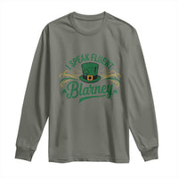 I Speak The Blarney Long Sleeve Shirt Funny Irish St. Patrick’s Day