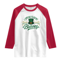 I Speak The Blarney Raglan Shirt Funny Irish St. Patrick’s Day