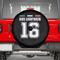 Funny Gus Lightbeer 16 Spare Tire Cover Ireland Irish Name St. Patricks Day Drinking Pub