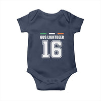 Funny Gus Lightbeer 16 Baby Onesie Ireland Irish Name St. Patricks Day Drinking Pub