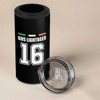 Funny Gus Lightbeer 16 4 in 1 Can Cooler Tumbler Ireland Irish Name St. Patricks Day Drinking Pub