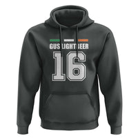 Funny Gus Lightbeer 16 Hoodie Ireland Irish Name St. Patricks Day Drinking Pub