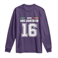 Funny Gus Lightbeer 16 Long Sleeve Shirt Ireland Irish Name St. Patricks Day Drinking Pub