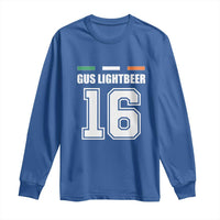 Funny Gus Lightbeer 16 Long Sleeve Shirt Ireland Irish Name St. Patricks Day Drinking Pub