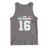 Funny Gus Lightbeer 16 Tank Top Ireland Irish Name St. Patricks Day Drinking Pub