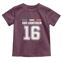 Funny Gus Lightbeer 16 Toddler T Shirt Ireland Irish Name St. Patricks Day Drinking Pub