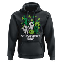 Cute St Catricks Day Hoodie St Patricks Cats Saint Pattys Cat Lover