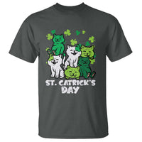 Cute St Catricks Day T Shirt St Patricks Cats Saint Pattys Cat Lover