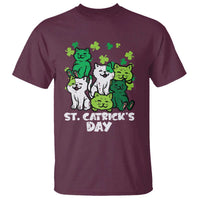 Cute St Catricks Day T Shirt St Patricks Cats Saint Pattys Cat Lover
