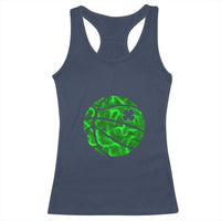 Lucky Shamrock Basketball Racerback Tank Top Clover Irish St Patrick's Day Sport Lover